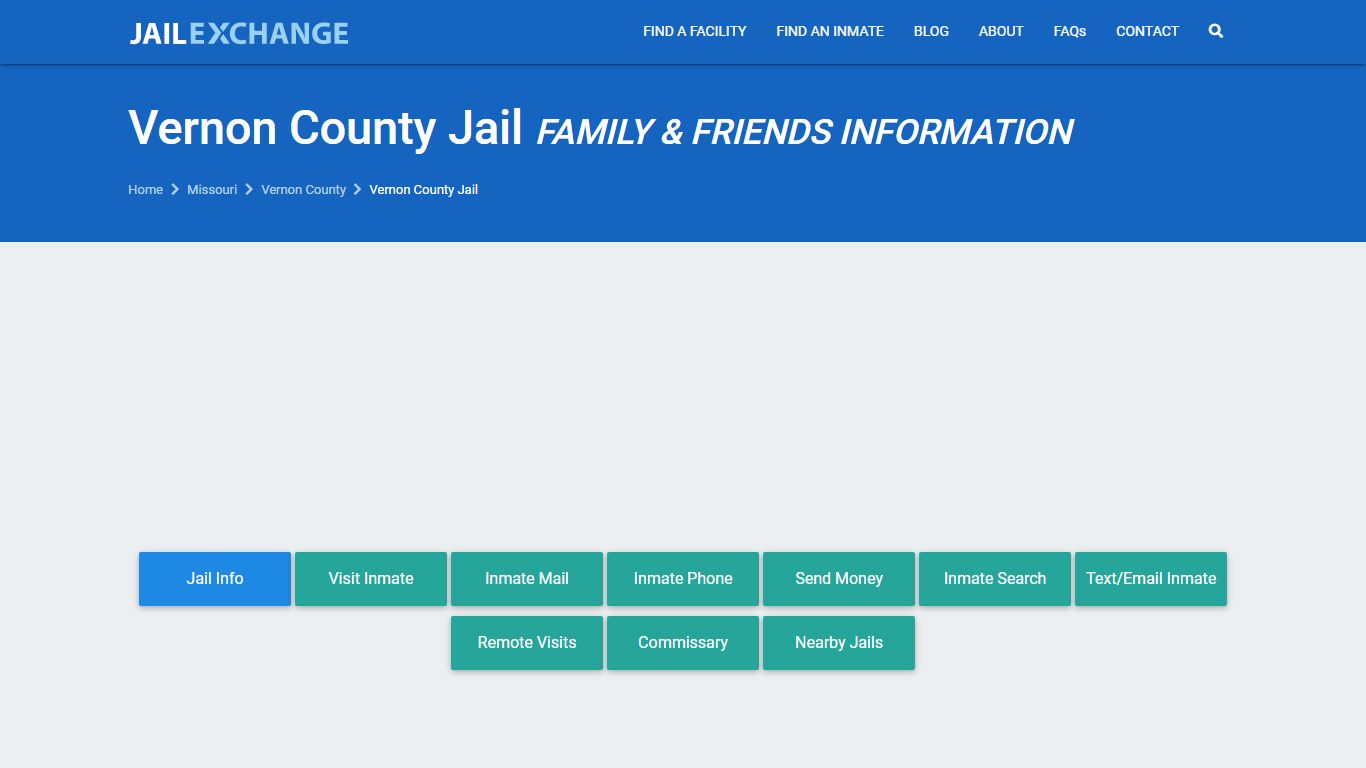 Vernon County Jail MO | Booking, Visiting, Calls, Phone